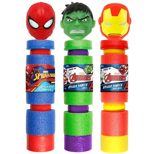Marvel Super Hero Splash Pumper Water Gun Outdoor Summer Toy 3 Marvel Super Hero Splash Pumper Water Gun Outdoor Summer Toy