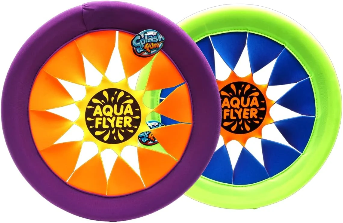 JA-RU 12-Inch Soft Flying Disc Rings for Kids Pool Games 8 JA-RU 12-Inch Soft Flying Disc Rings for Kids Pool Games