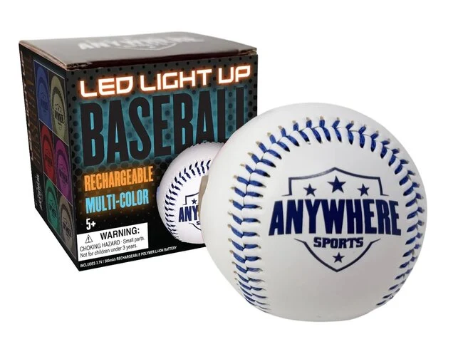 Pro Glow Light-Up Baseball 6 different light up colors