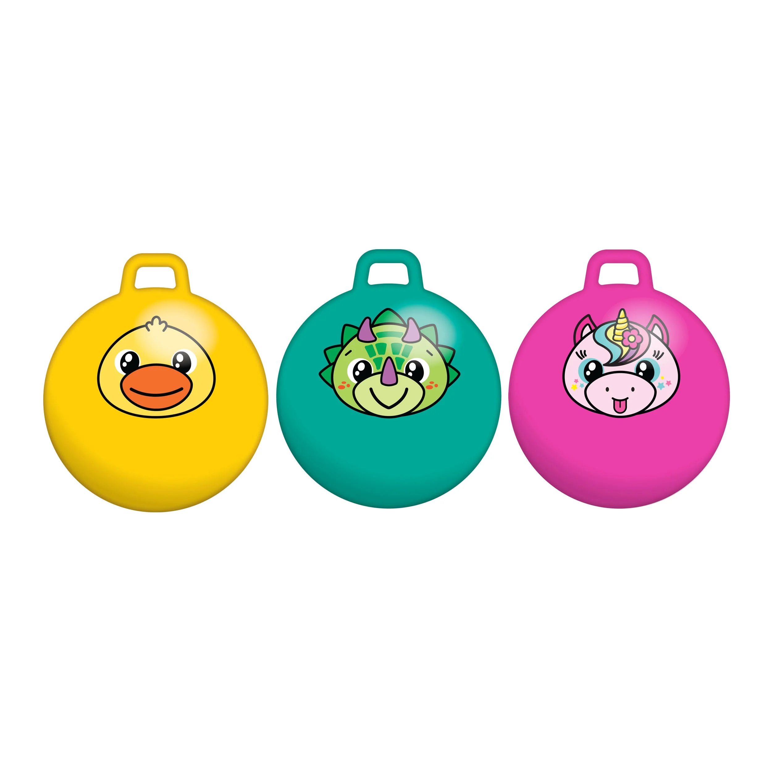 Ja-Ru Giddy Kiddie Hopper Ball 15-Inch Durable Kids Bouncing Toy