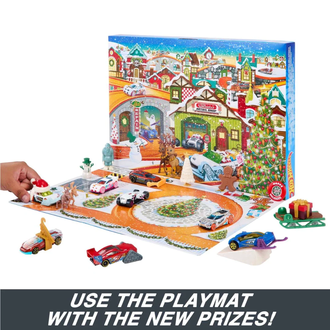 Hot Wheels Advent Calendar 2023 2 Hot Wheels Advent Calendar 2023