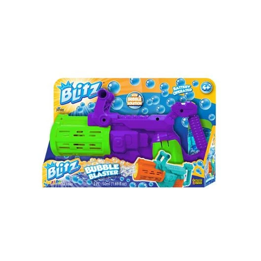Blitz Bubble Blaster Automatic Toy Gun for Outdoor Fun Play