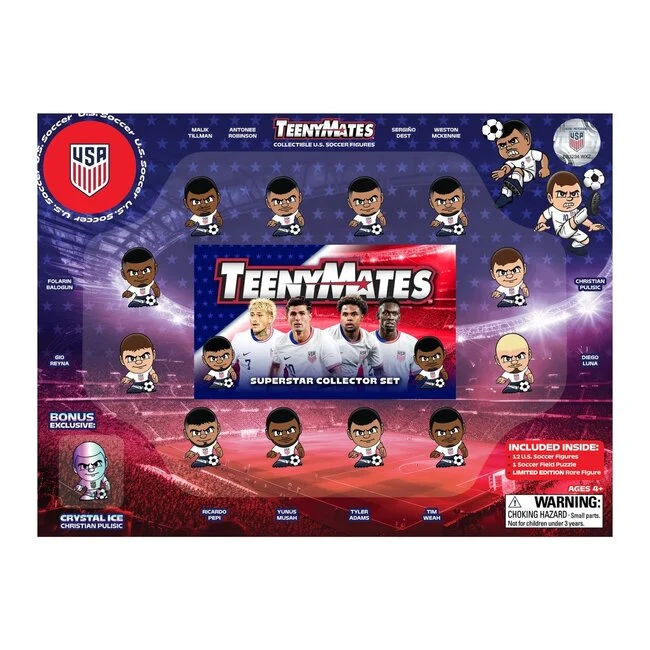 USA Mens Soccer Teenymates Gift Set FIFA 1 USA Mens Soccer Teenymates Gift Set FIFA