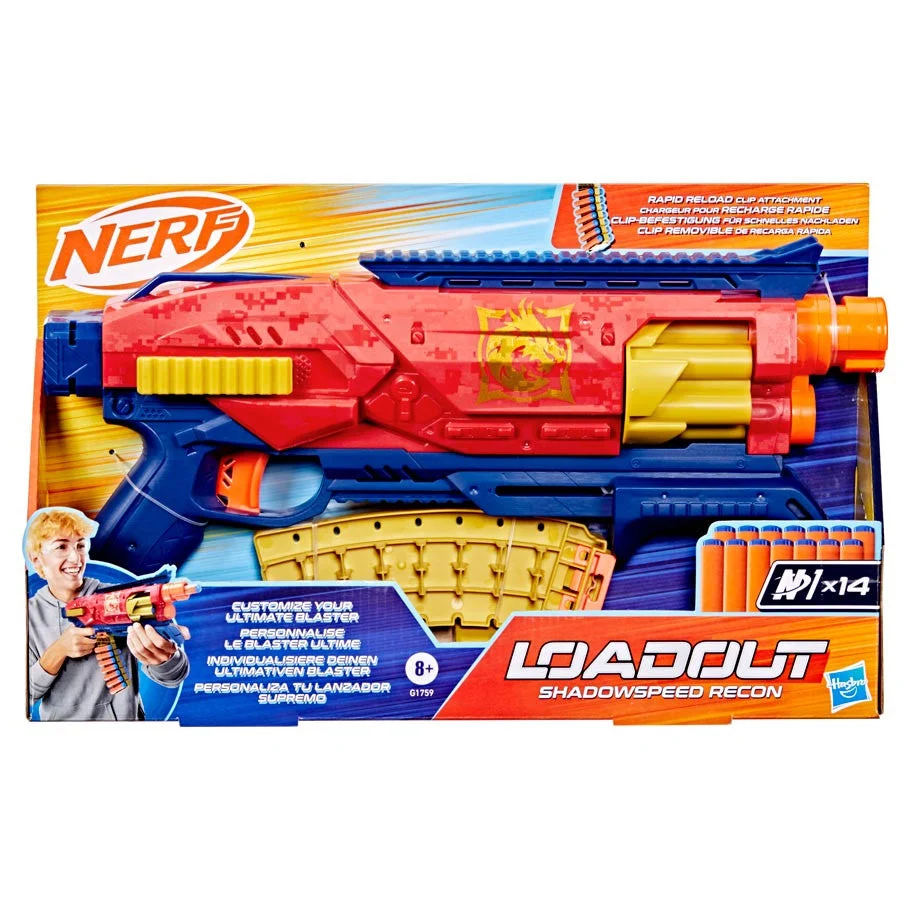 Nerf Loadout Shadowstealth Recon Blaster with 14 N1 Darts 1 Nerf Loadout Shadowstealth Recon Blaster with 14 N1 Darts