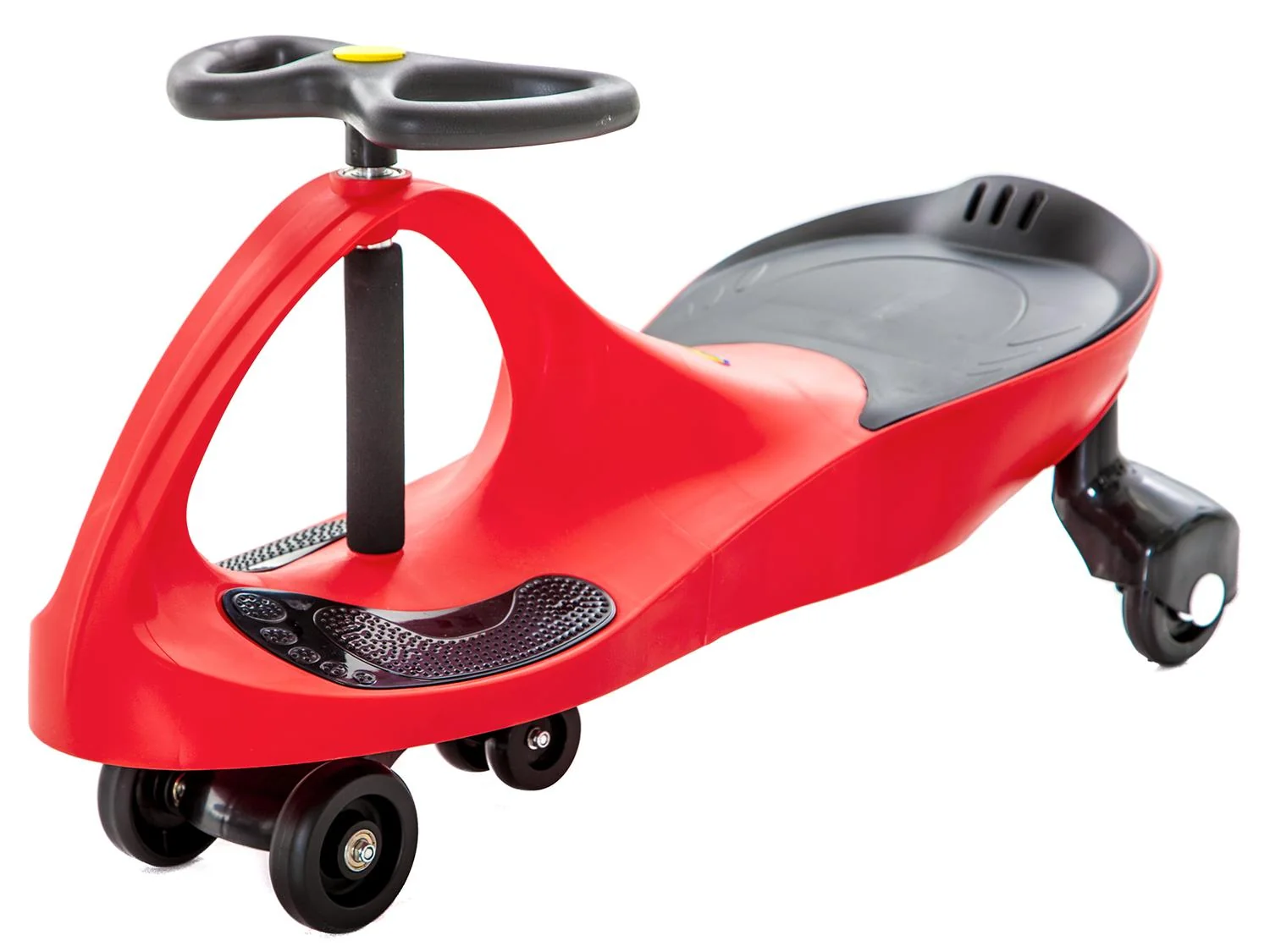 Red PlasmaCar Ride-On Toy - Self-Propelled Steering Car for Ages 3-8