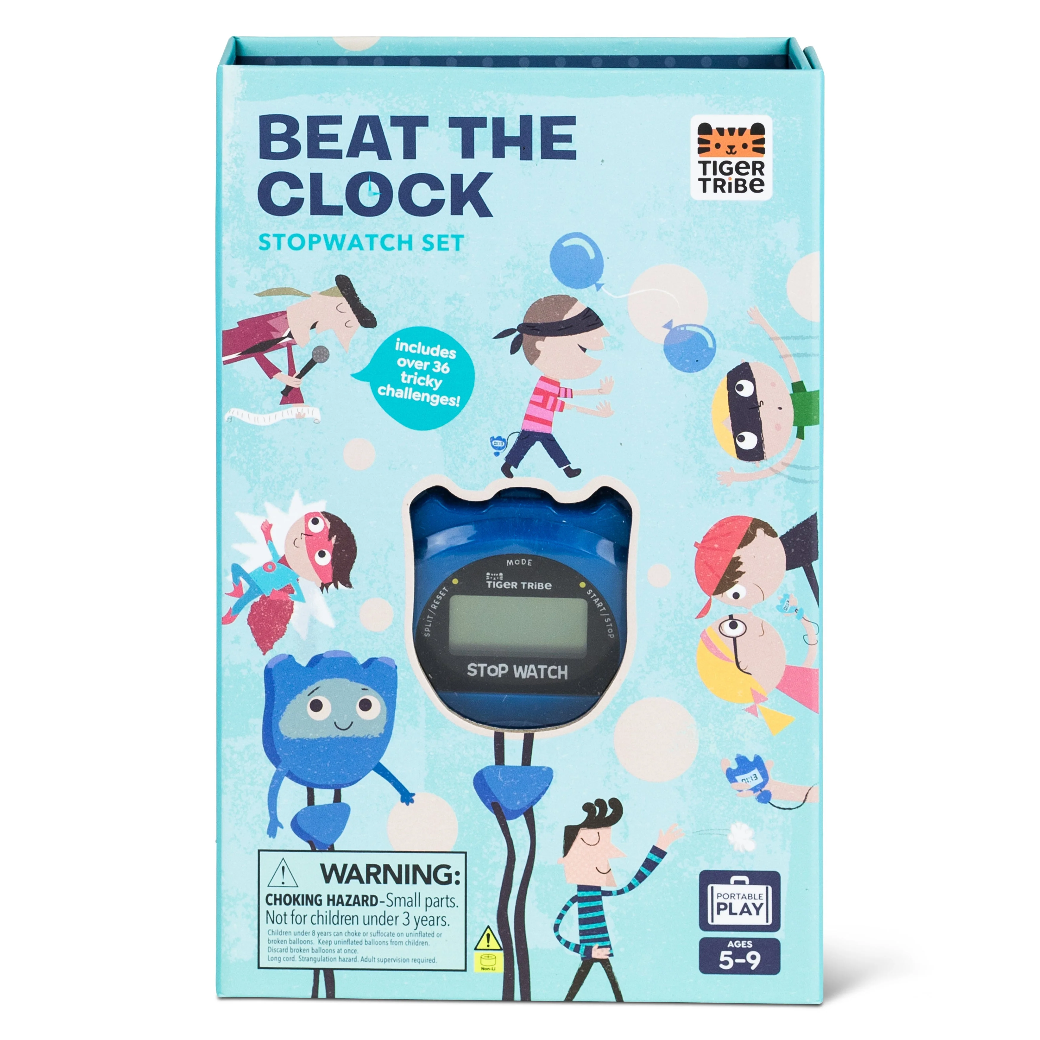 Tiger Tribe Beat the Clock Activity Set with Stopwatch