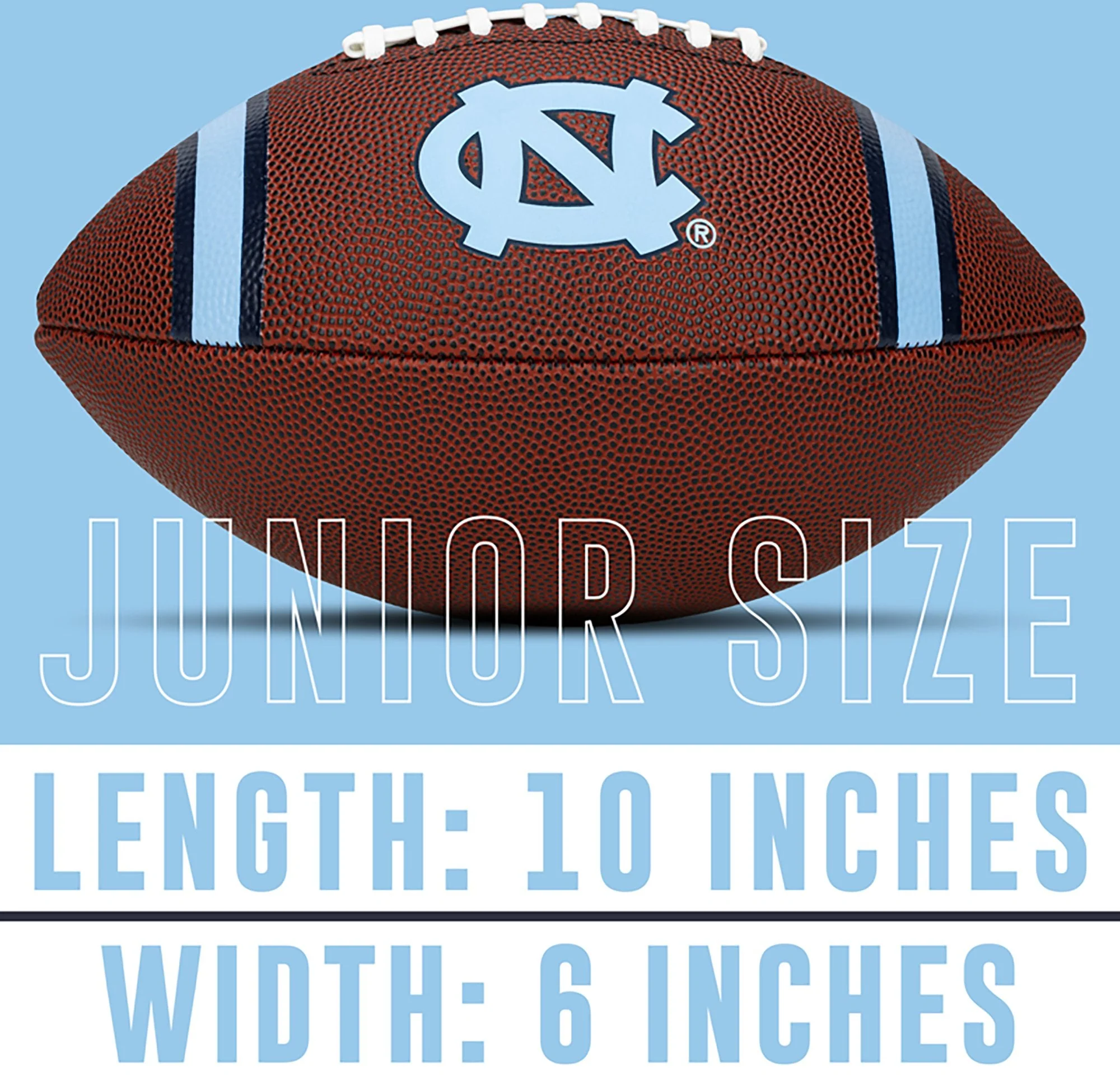 Franklin Sports NCAA North Carolina Tar Heels Junior Football 3 Franklin Sports NCAA North Carolina Tar Heels Junior Football