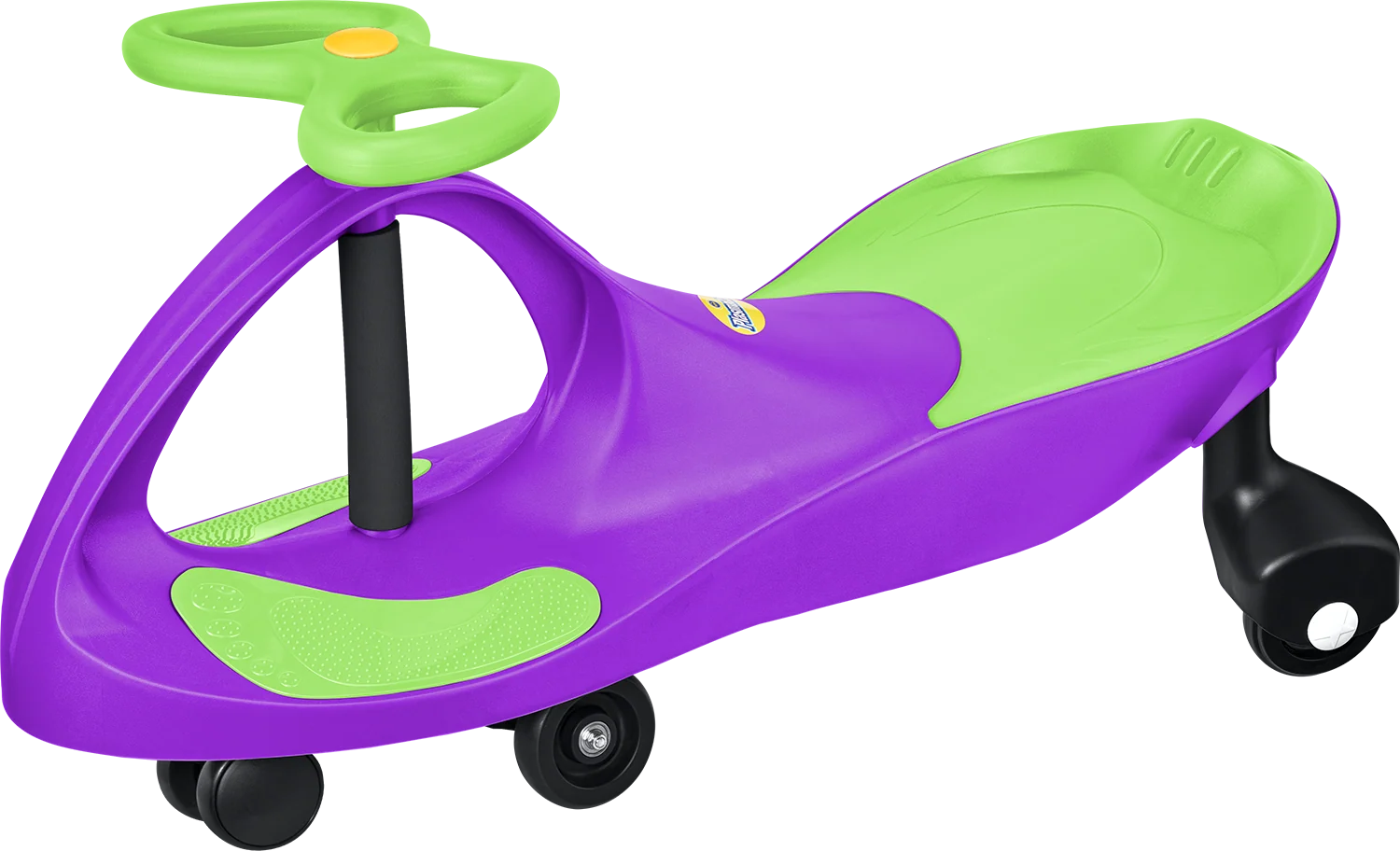 Purple and Green Plasma Car