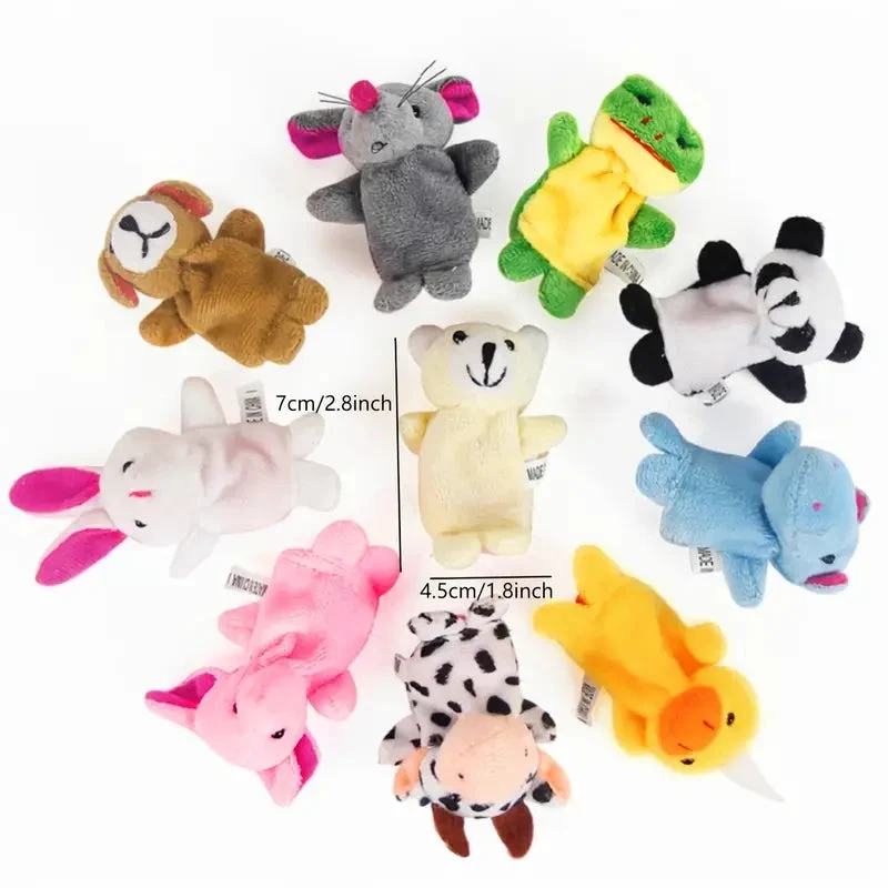 Animal Finger Puppets Assorted 2 Animal Finger Puppets Assorted