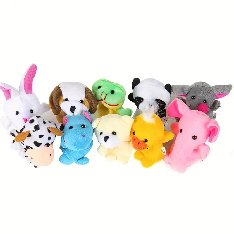 Animal Finger Puppets Assorted 4 Animal Finger Puppets Assorted