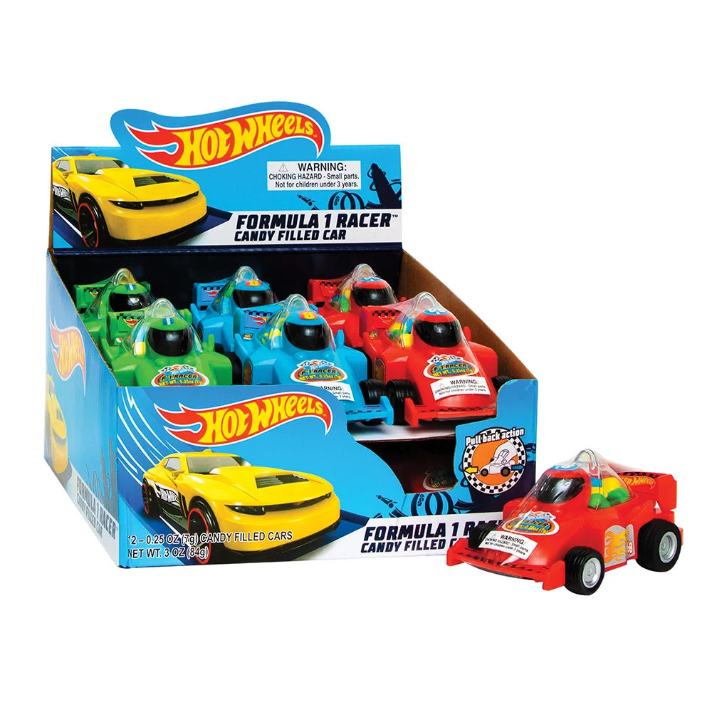 Hot Wheels Formula One Toy Racer Candy