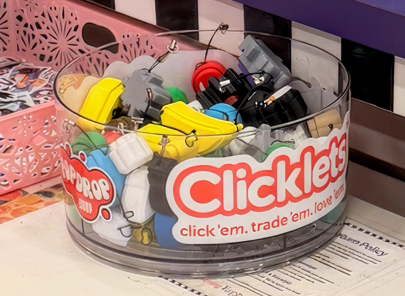 Assorted Clicklets Clicker Fidget