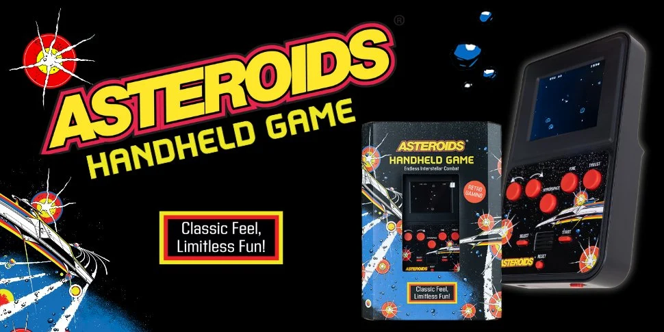 Asteroids Retro Handheld Video Game