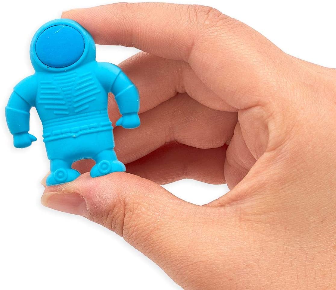 Astronaut Erasers Set of 3 3 Astronaut Erasers Set of 3