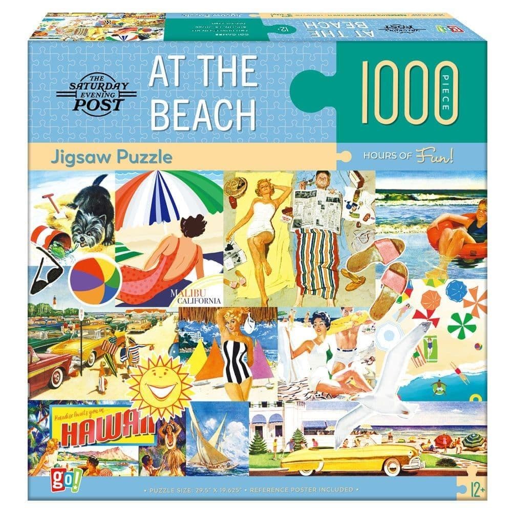 At The Beach 1000-Piece Puzzle