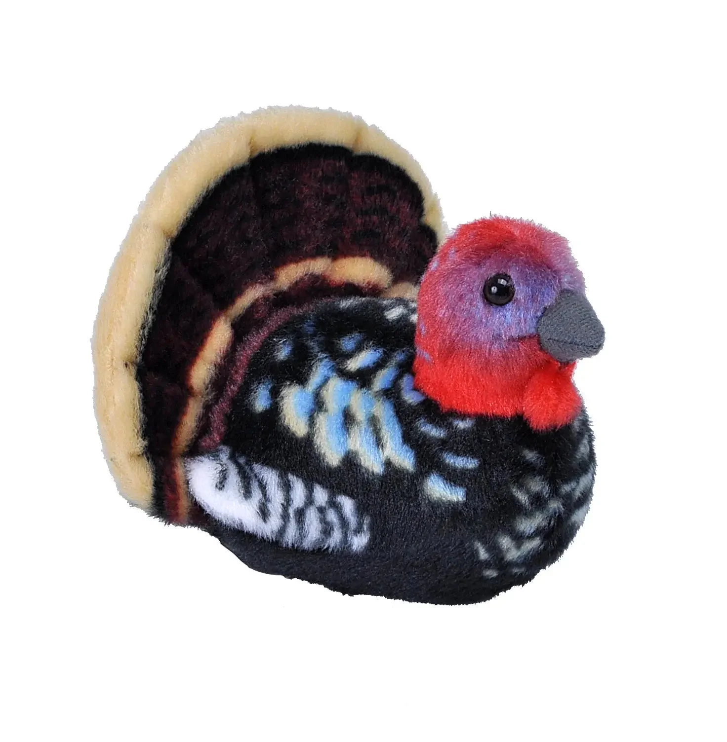 Audubon Birds Wild Turkey Plush Toy with Sound 5.5-Inch 10 Audubon Birds Wild Turkey Plush Toy with Sound 5.5-Inch