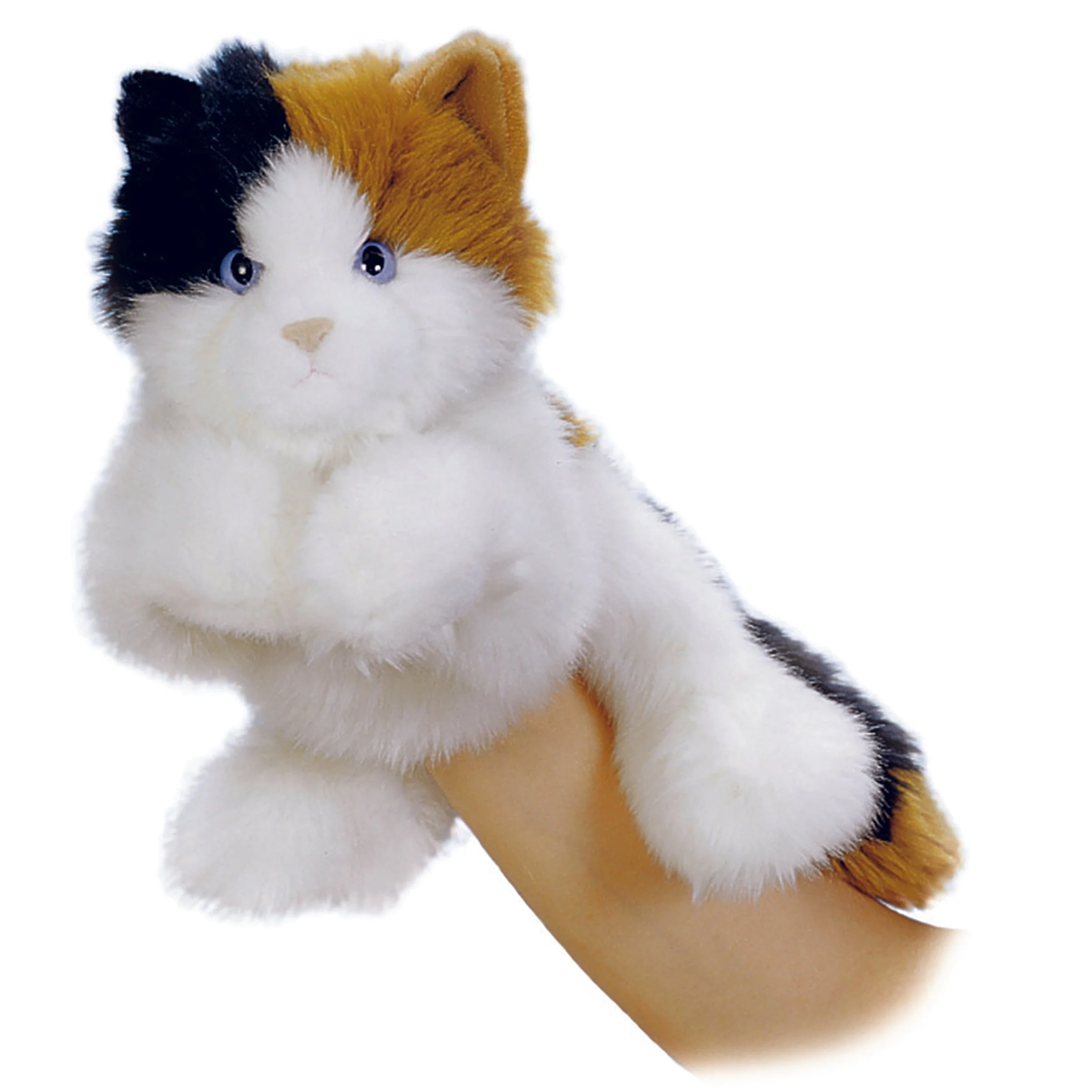 Aurora Esmeralda Calico Cat Hand Puppet for Interactive Storytelling Play 9 Aurora Esmeralda Calico Cat Hand Puppet for Interactive Storytelling Play