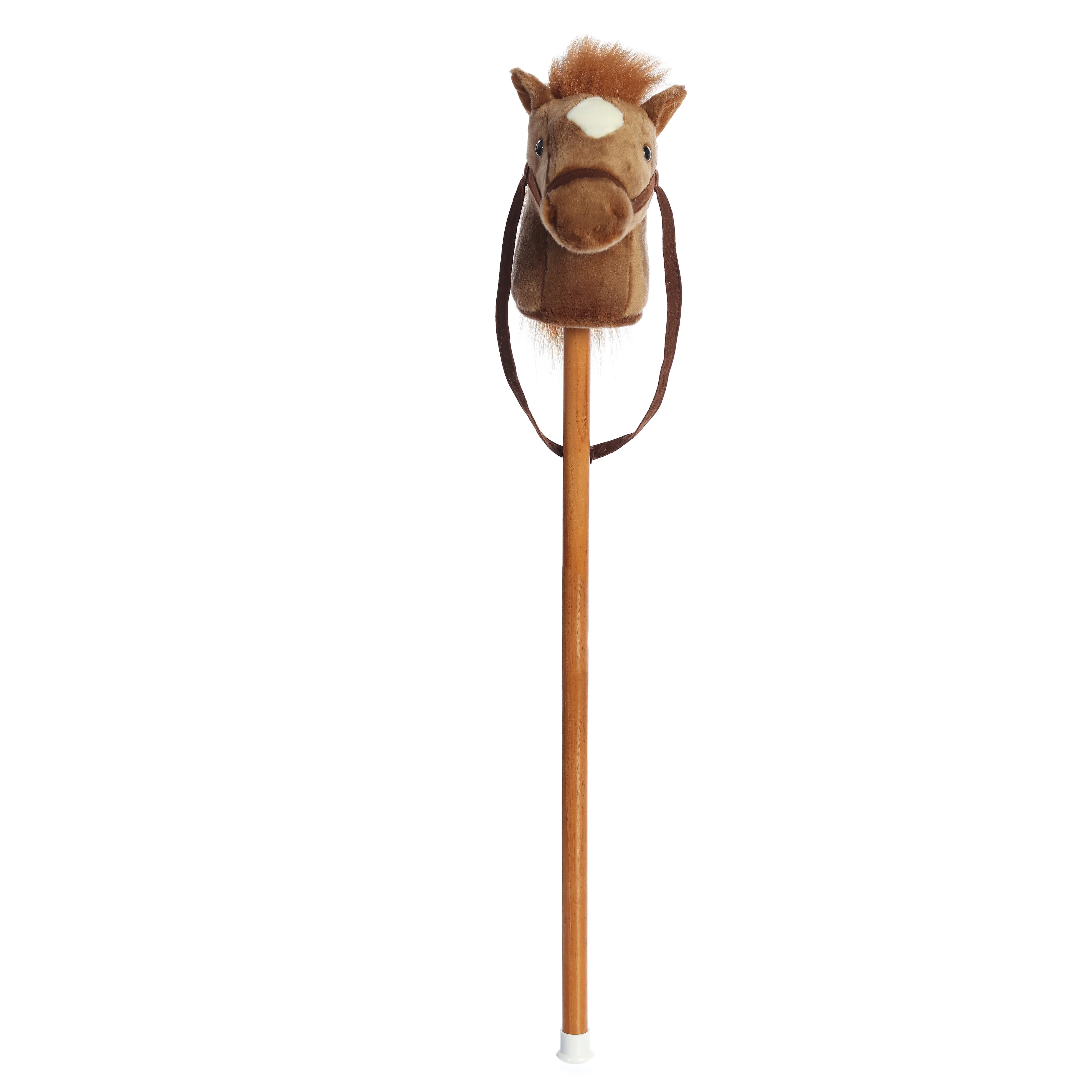 Aurora Giddy-Up Friends 37-Inch Plush Brown Pony Hobby Horse Toy