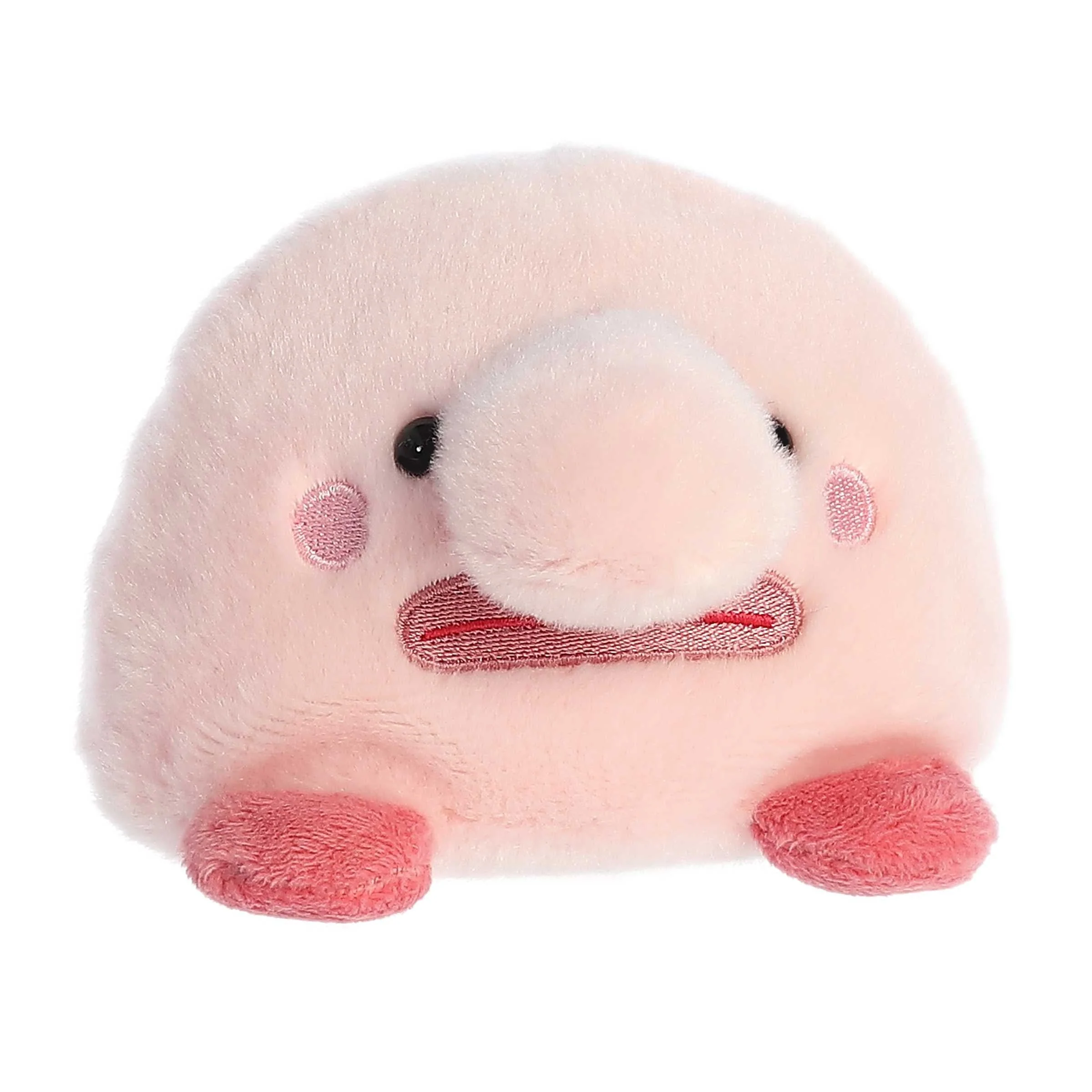 Aurora Palm Pals Bart Blobfish 5 Inch Soft Pink Plush