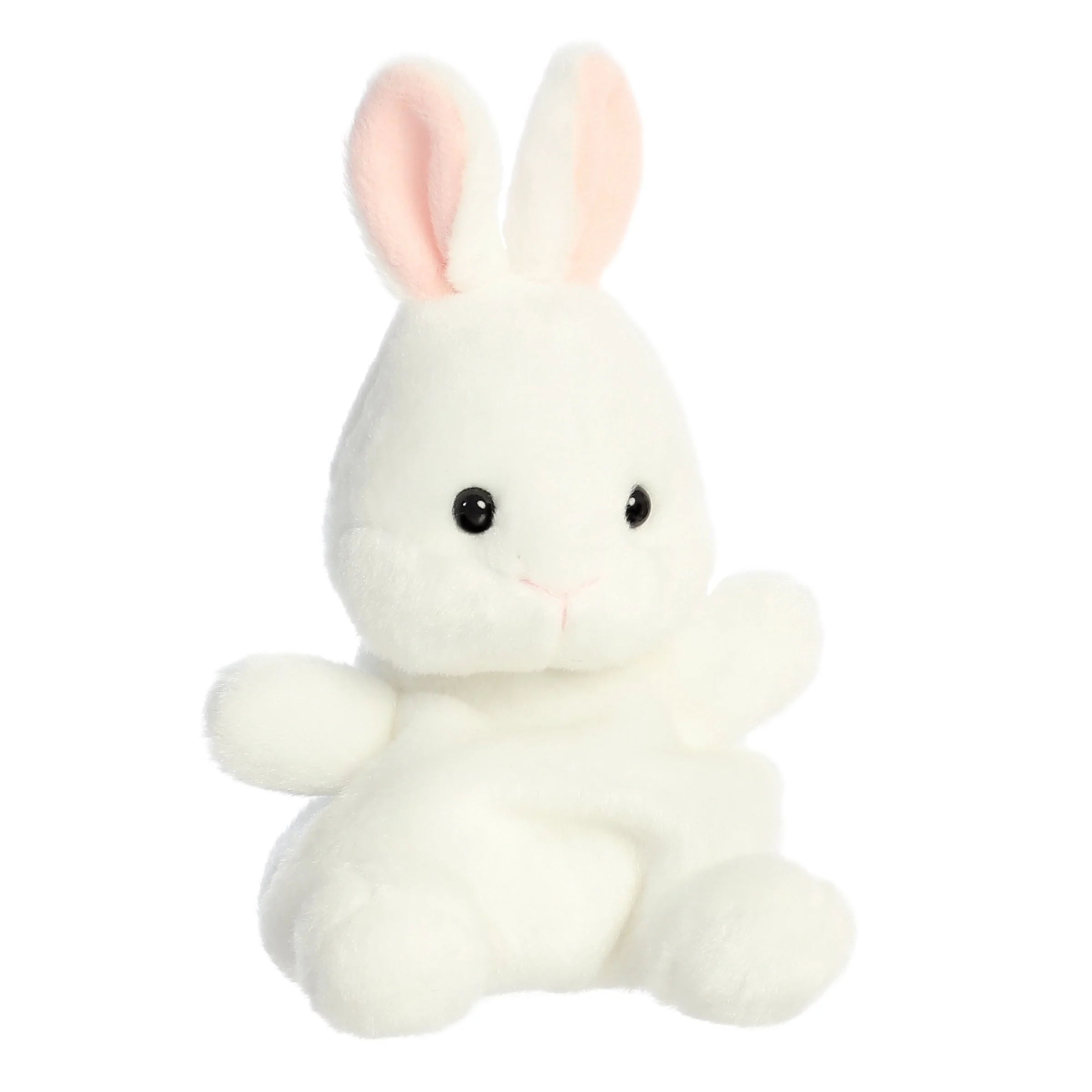 Aurora Palm Pals Cottontail Bunny 5-Inch Soft Stuffed Plush Toy