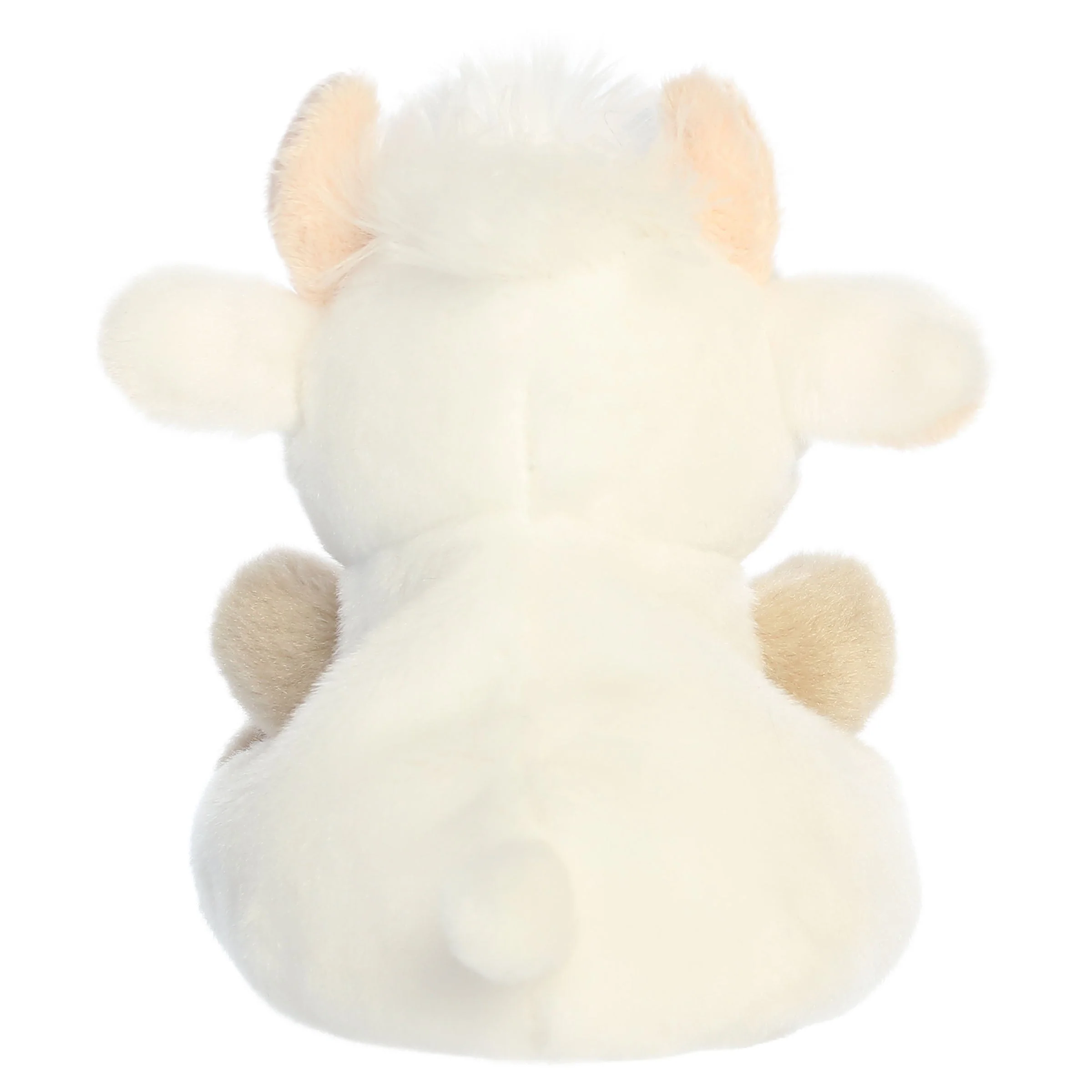 Aurora Palm Pals Halleigh Highland Cow Plush 5in White 4 Aurora Palm Pals Halleigh Highland Cow Plush 5in White