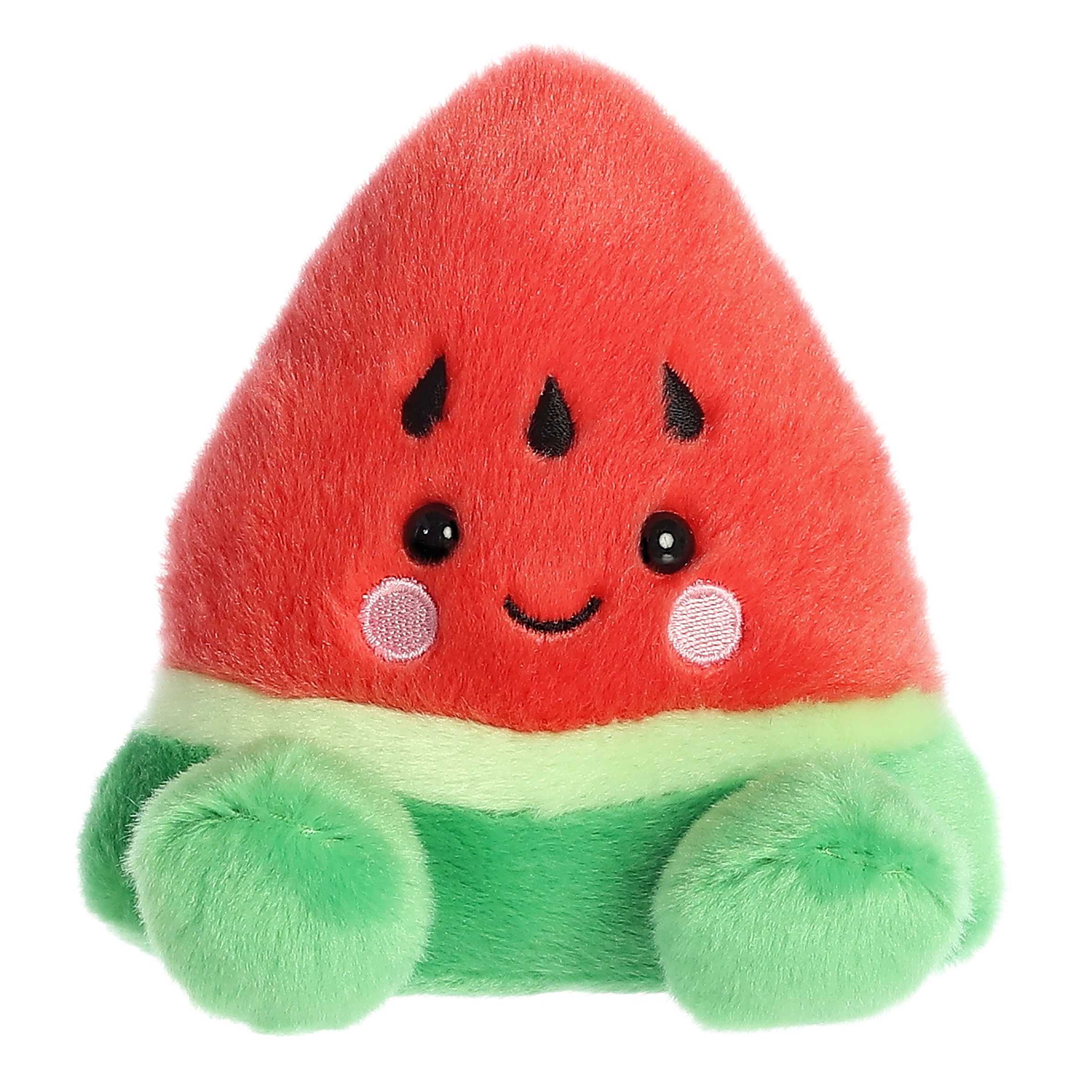 Aurora Palm Pals Sandy Watermelon 5 Inch Stuffed Plush Toy