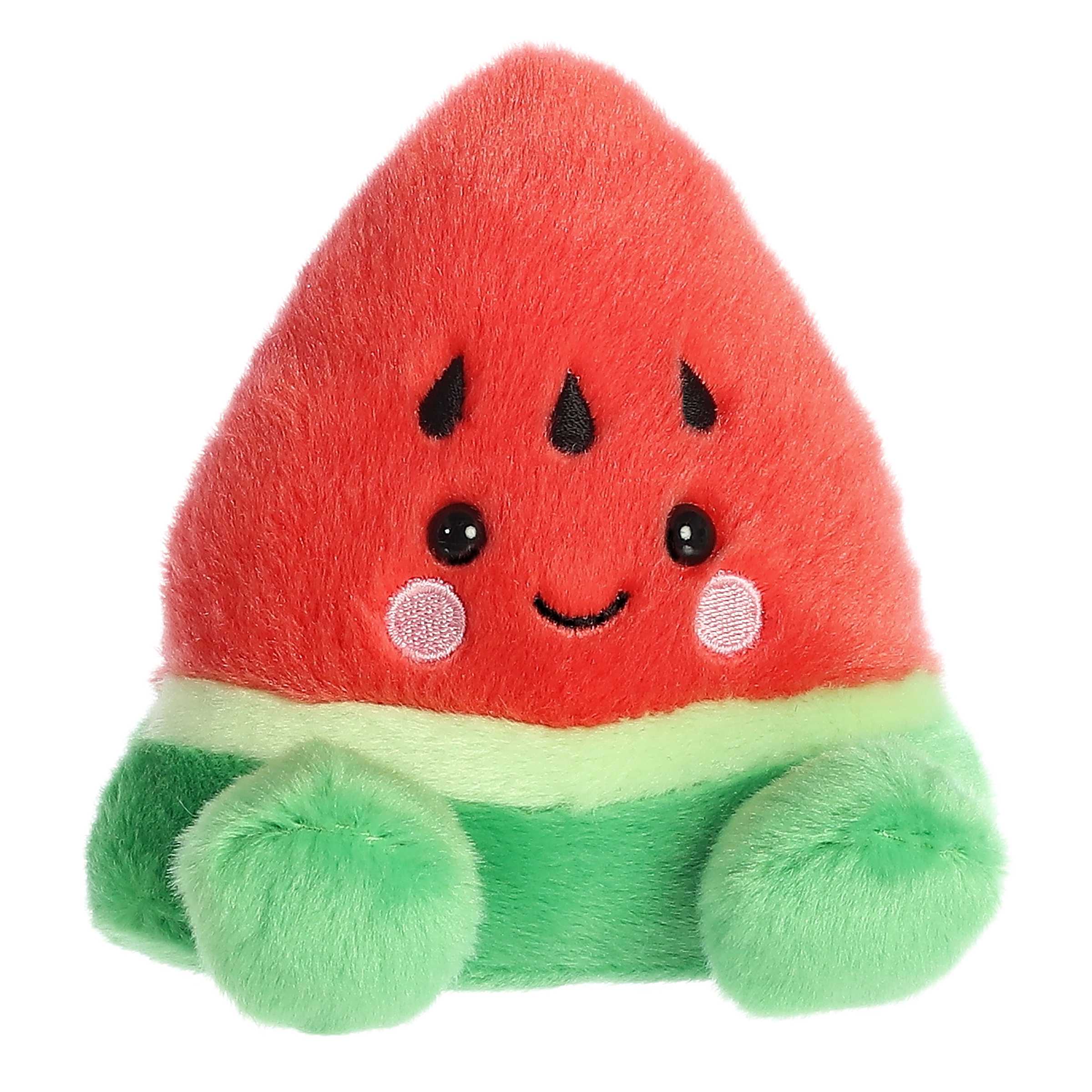 Aurora Palm Pals Sandy Watermelon 5 Inch Stuffed Plush Toy