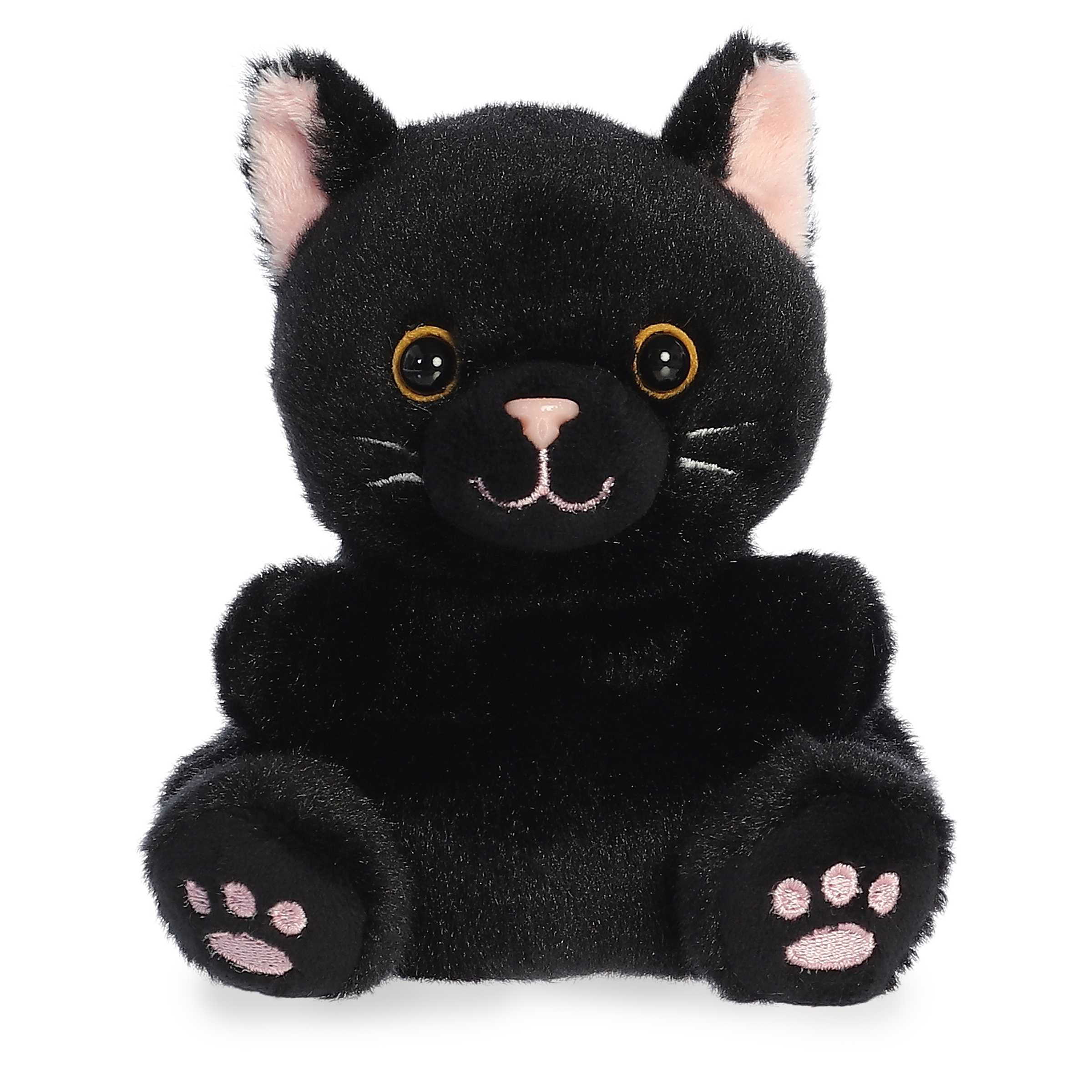 Aurora Palm Pals Twilight Black Cat Plush Toy 5-Inch 9 Aurora Palm Pals Twilight Black Cat Plush Toy 5-Inch