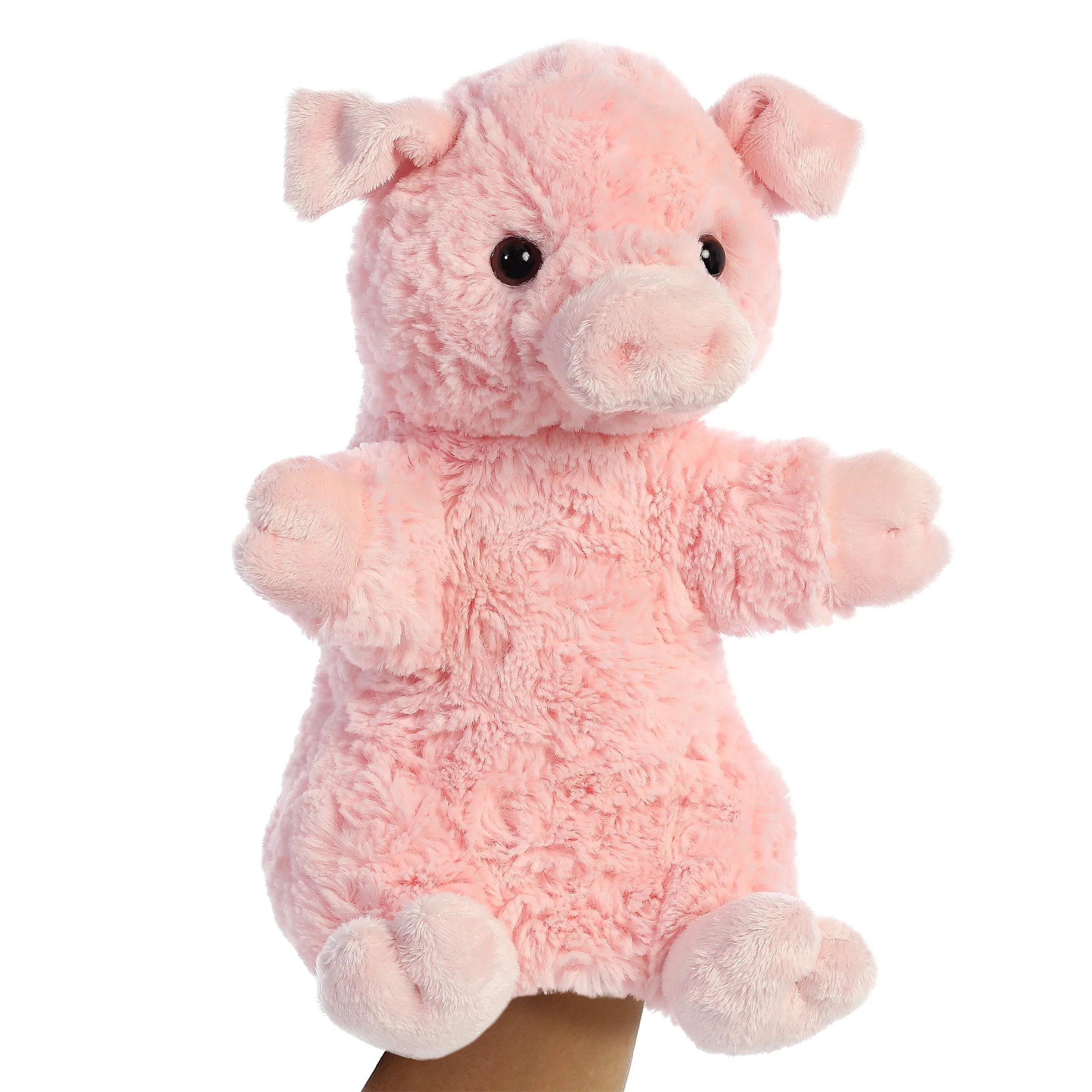Aurora Pinky the Pig Soft Plush Hand Puppet For Imaginative Play