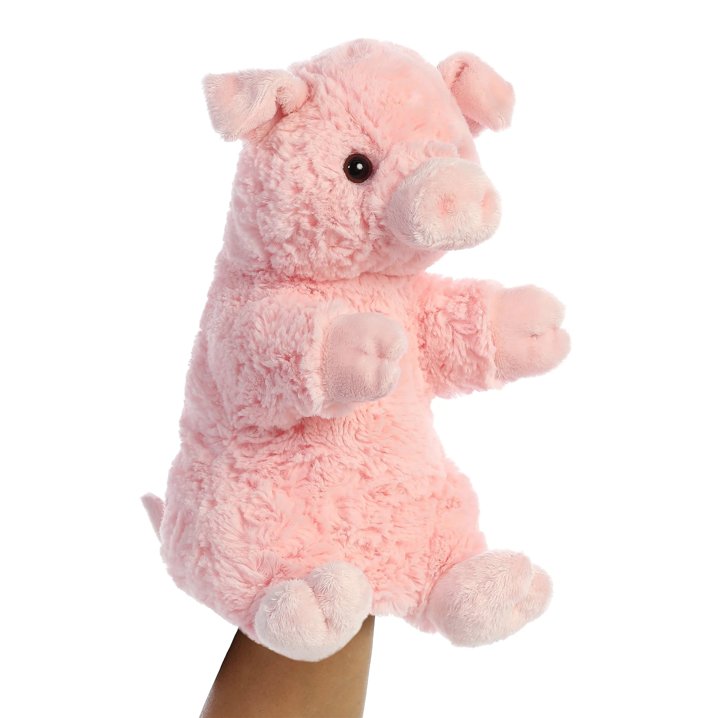 Aurora Pinky the Pig Soft Plush Hand Puppet For Imaginative Play