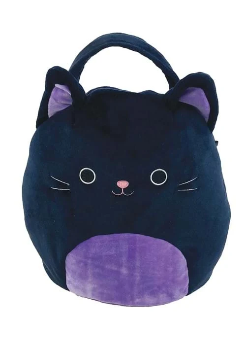 Autumn Treat Pail Cat Blk