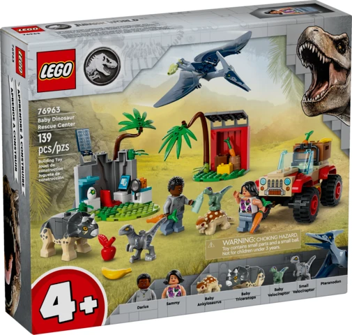 Baby Dinosaur Rescue Center Lego Juarassic World