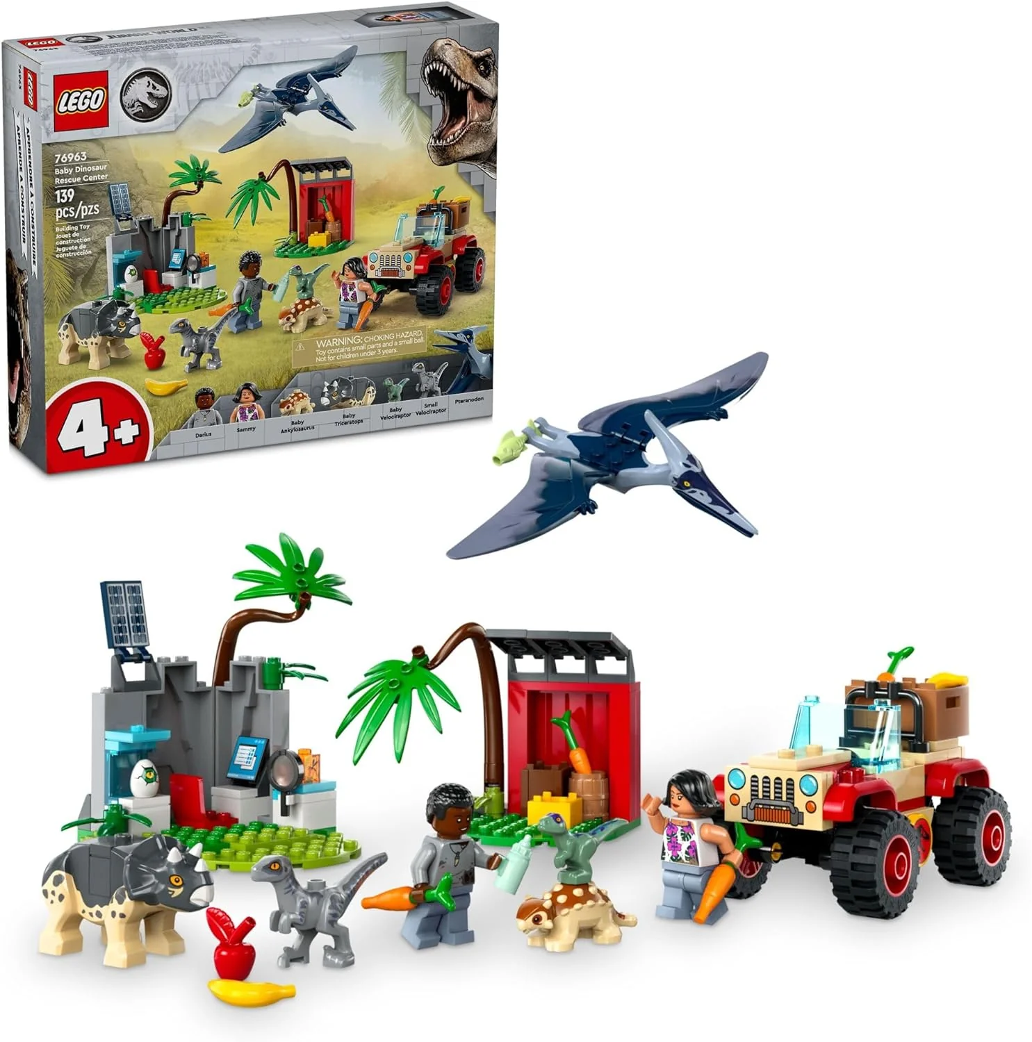 Baby Dinosaur Rescue Center Lego Juarassic World