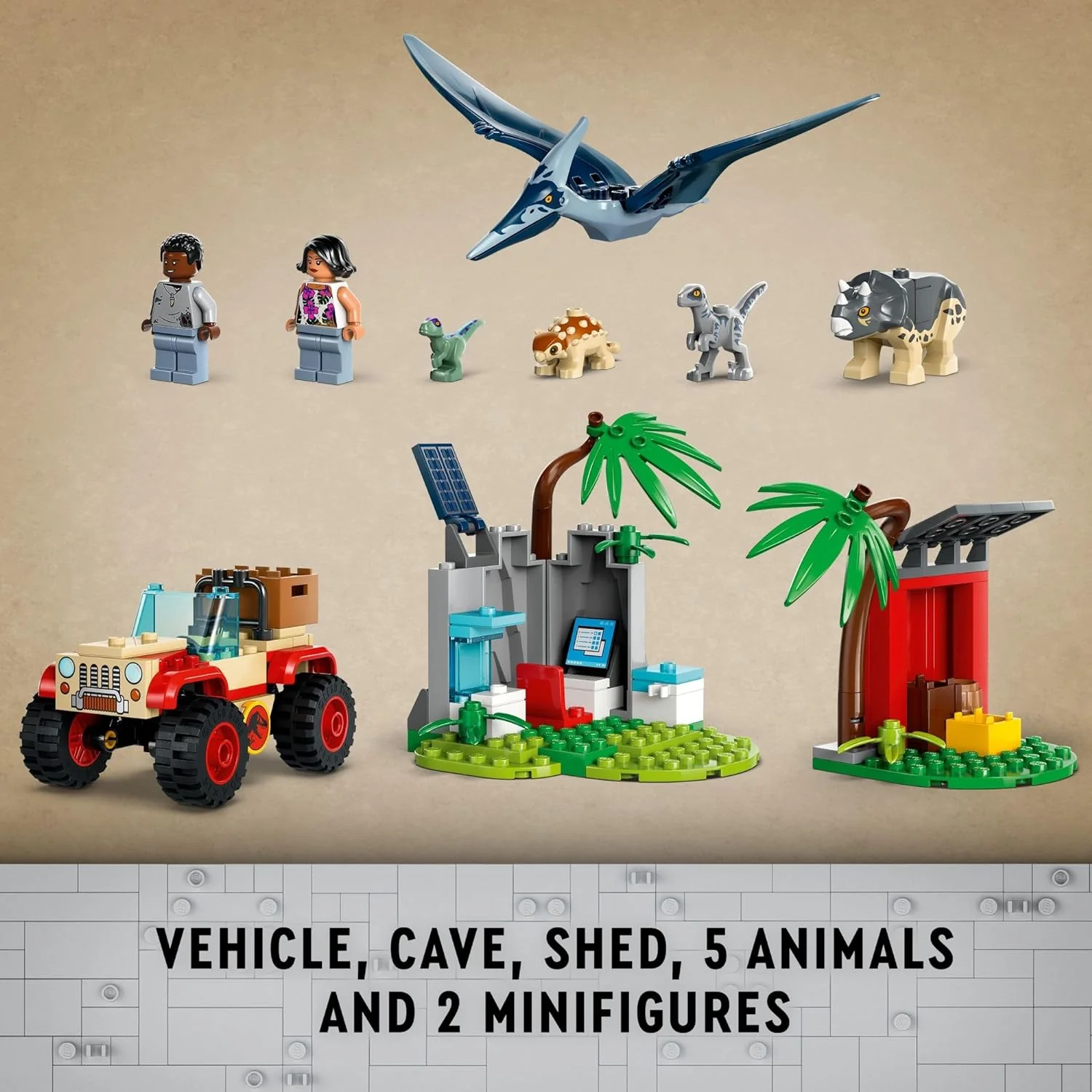 Baby Dinosaur Rescue Center Lego Juarassic World 3 Baby Dinosaur Rescue Center Lego Juarassic World