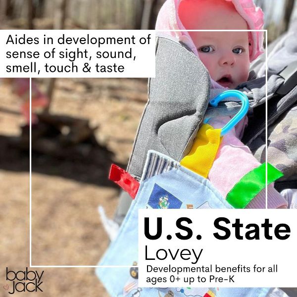 Baby Jack The Learning Lovey North Carolina State Baby Tag 4 Baby Jack The Learning Lovey North Carolina State Baby Tag