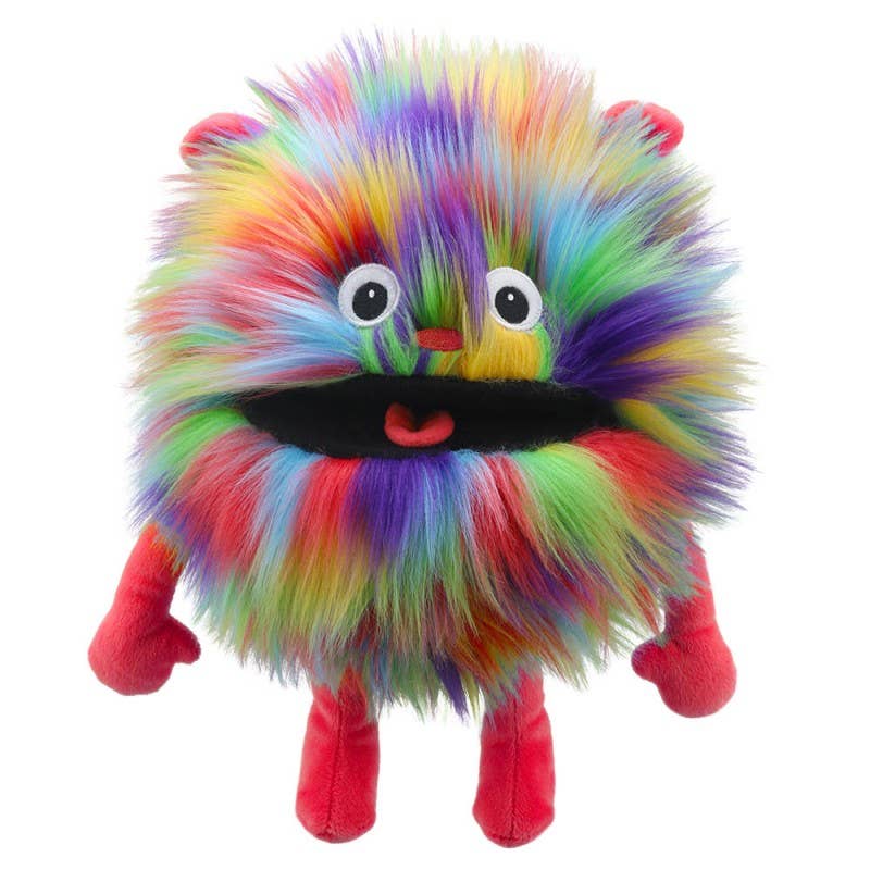 Baby Monster Hand Puppet - Rainbow 4 Baby Monster Hand Puppet - Rainbow