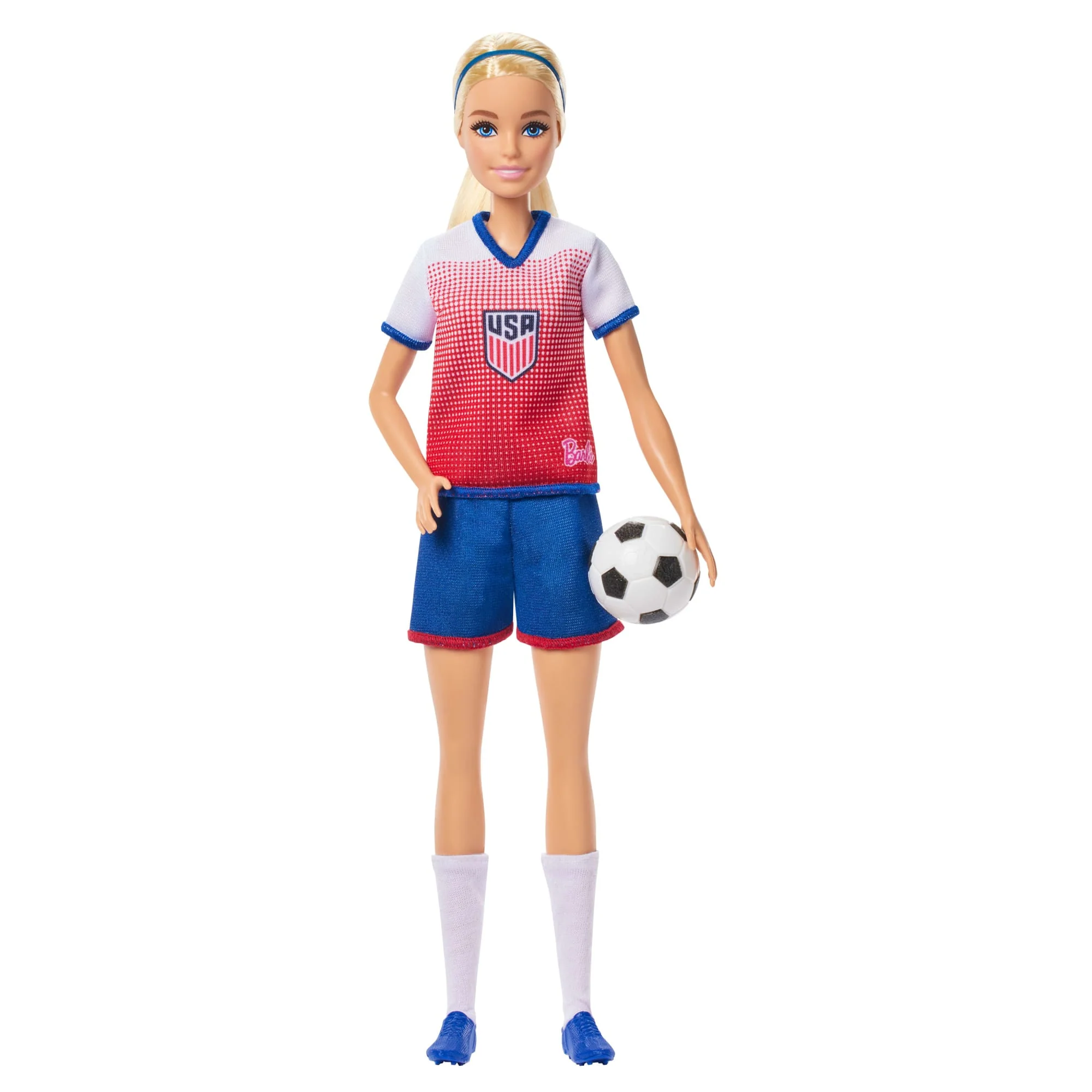 Barbie Careers USSF Soccer Fashion Doll with Sport Themed Outfit 3 Barbie Careers USSF Soccer Fashion Doll with Sport Themed Outfit