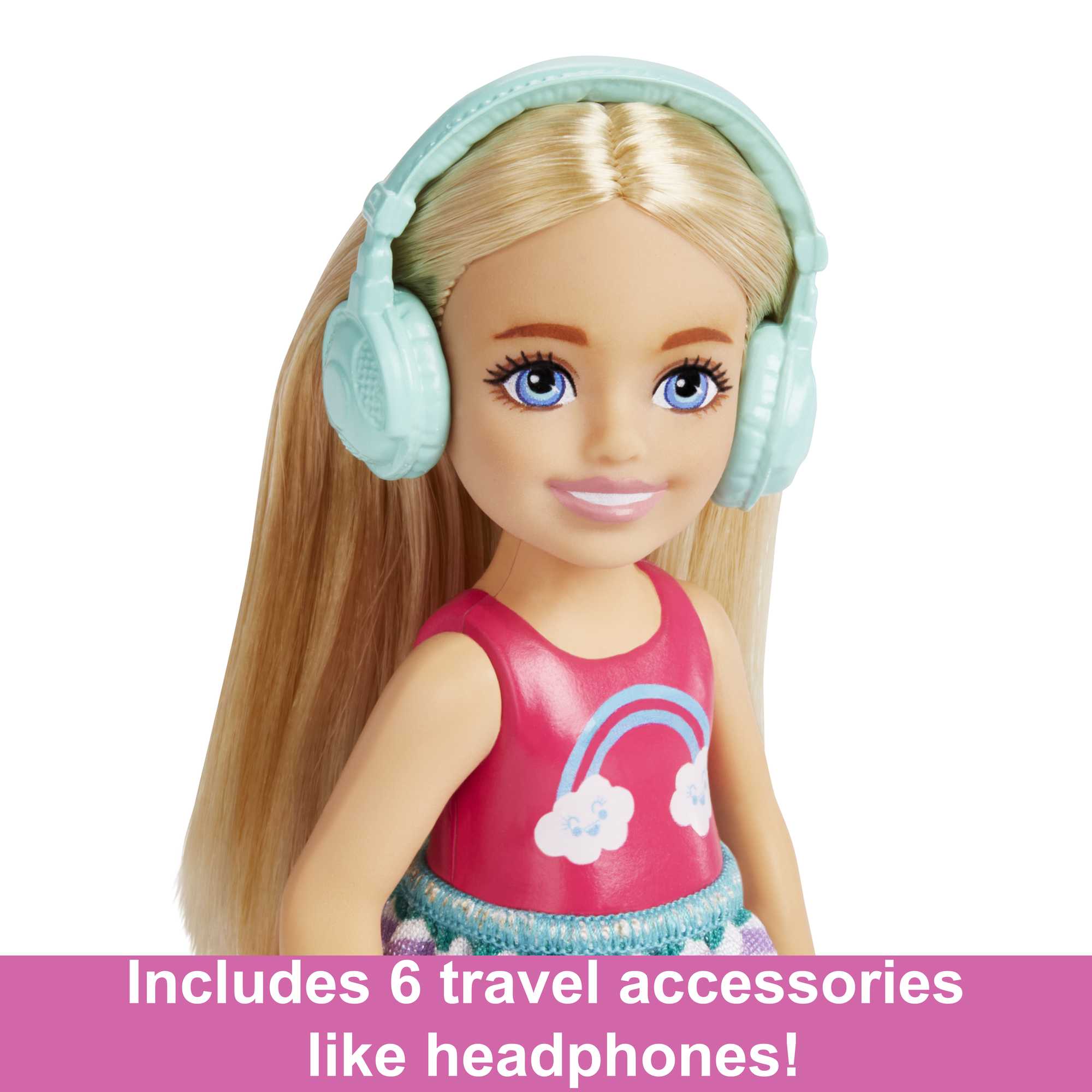 Barbie Chelsea Doll Travel Set with Puppy and Play Accessories 4 Barbie Chelsea Doll Travel Set with Puppy and Play Accessories