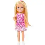 Barbie Club Chelsea Mini Doll Strawberry Print Dress 10 Barbie Club Chelsea Mini Doll Strawberry Print Dress