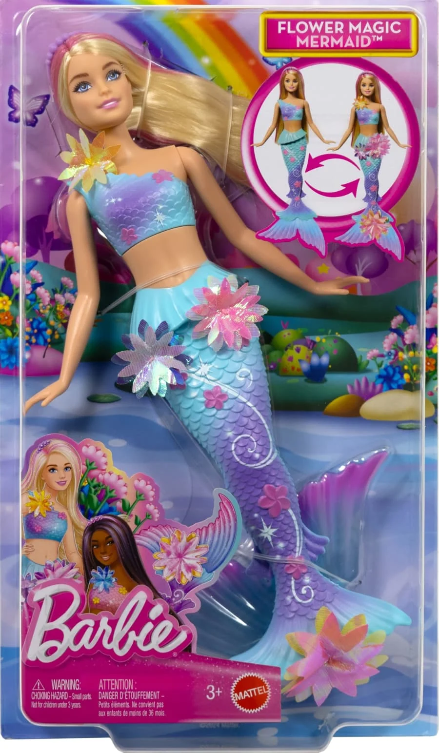 Barbie Flower Magic Mermaid 4 Barbie Flower Magic Mermaid