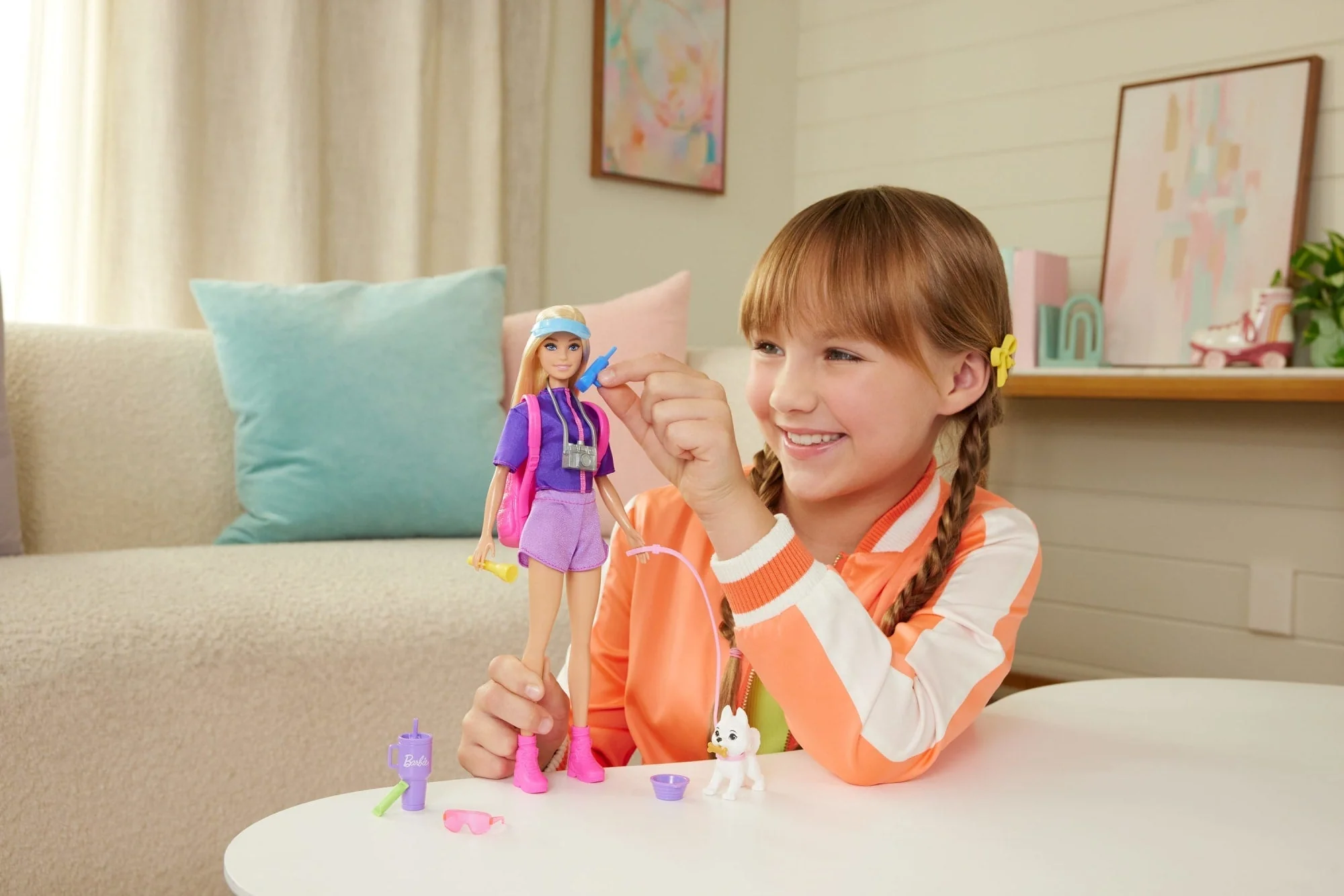 Barbie Malibu Outdoor Adventures Doll with Puppy and Camping Accessories 2 Barbie Malibu Outdoor Adventures Doll with Puppy and Camping Accessories