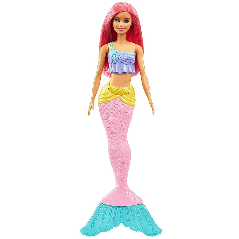Barbie Mermaid Pink Hair 12 Barbie Mermaid Pink Hair