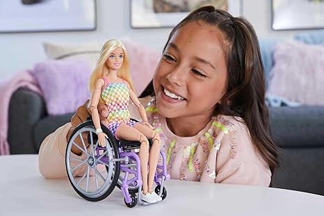 Barbie with Wheel Chair 2 Barbie with Wheel Chair