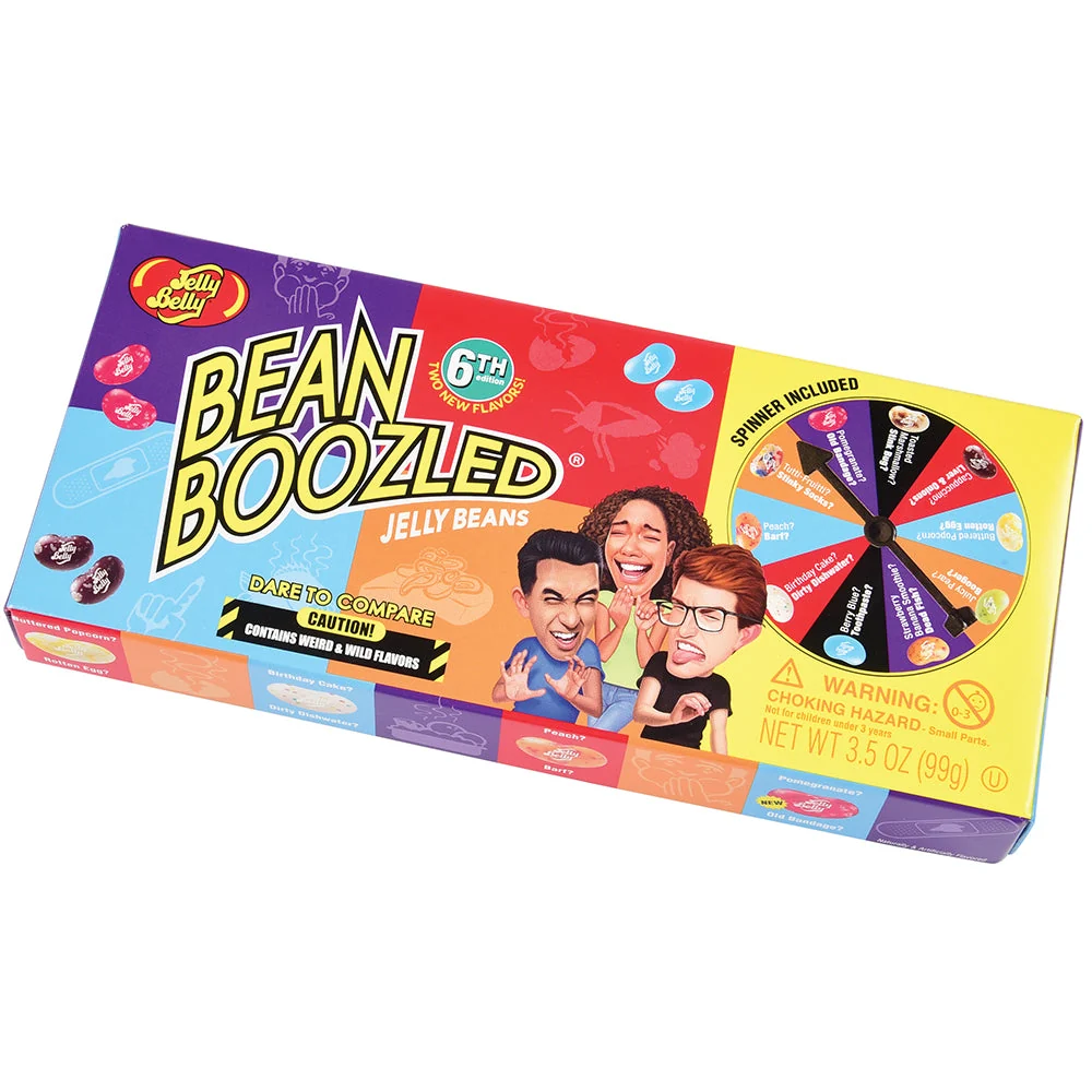 Beanboozled Jelly Beans Roulette Game with Spinner 3.57 oz Candy 2 Beanboozled Jelly Beans Roulette Game with Spinner 3.57 oz Candy
