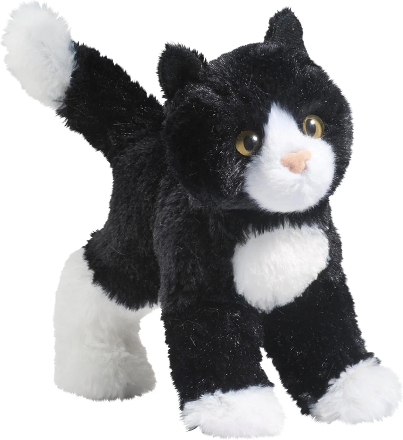 Beckie Soft Black & White Cat Stuffed Animal Plush Toy 13 Beckie Soft Black & White Cat Stuffed Animal Plush Toy