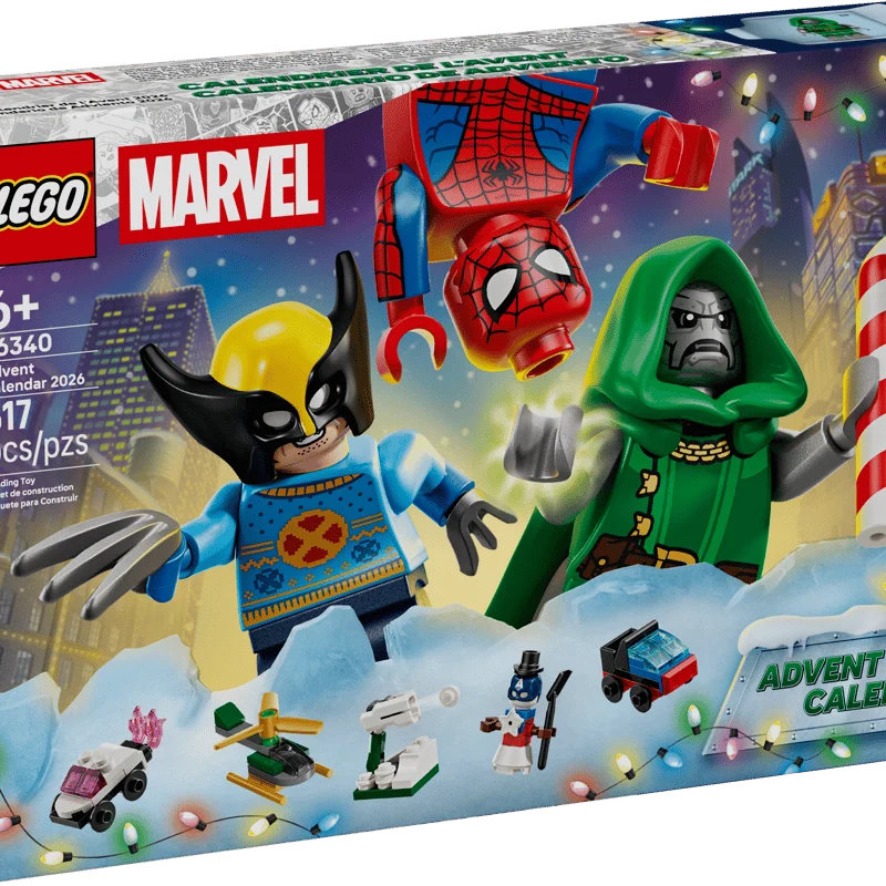 LEGO Marvel Advent Calendar 2026 76340 Holiday Building Toy Set