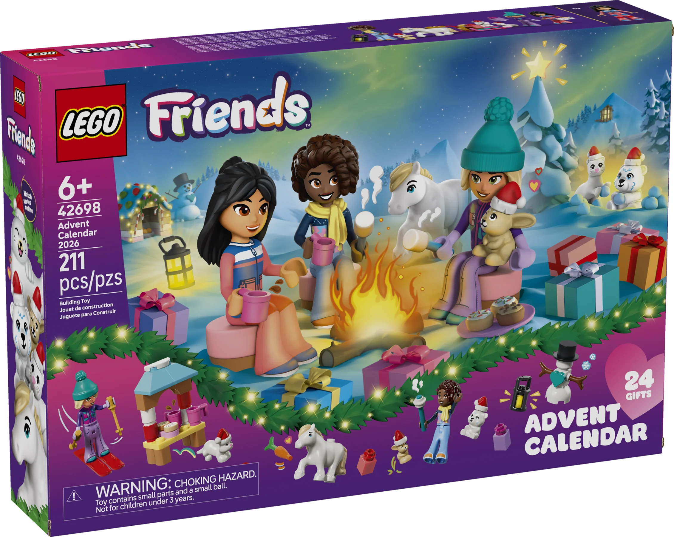LEGO Friends Advent Calendar 2026 42698 Holiday Building Toy Set