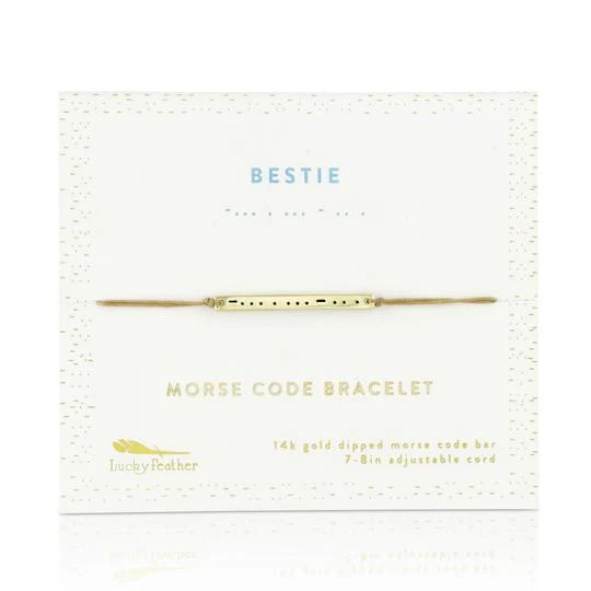 Bestie Morse Code Bracelet 3 Bestie Morse Code Bracelet