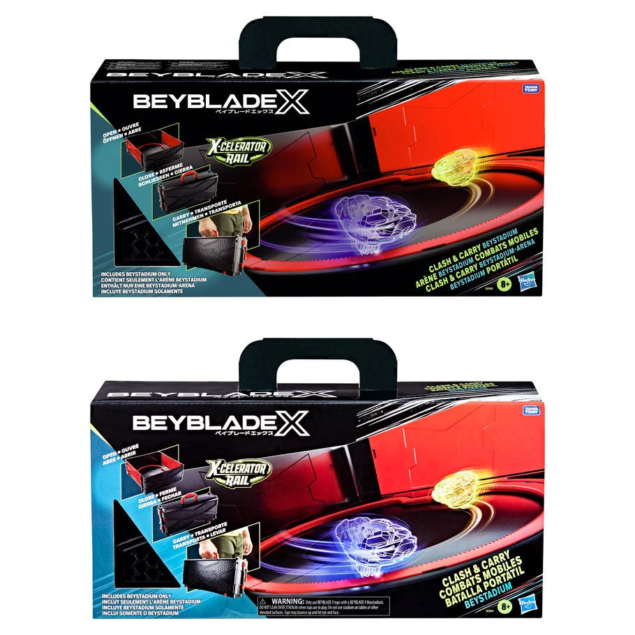 Beyblade X Clash and Carry Portable Beystadium Battle Arena 2 Beyblade X Clash and Carry Portable Beystadium Battle Arena