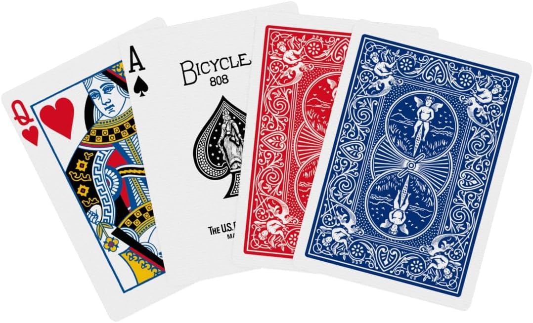 Bicycle Standard Rider Back Playing Cards Red or Blue 1 Bicycle Standard Rider Back Playing Cards Red or Blue